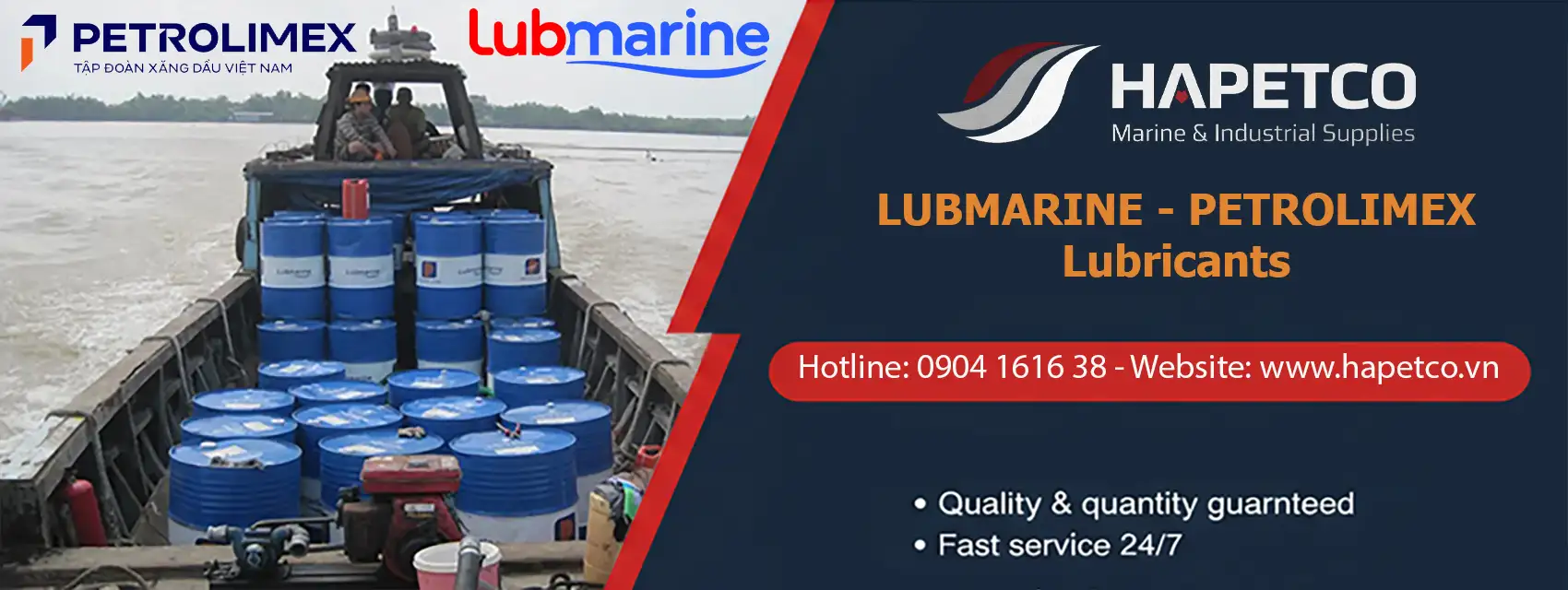 Supplying Lubmarine – Petrolimex Marine Lubricants: From Hai Phong Port to National Network Hapetco-supply-marine-lubmarine-lubricants-vietnam-port-2026