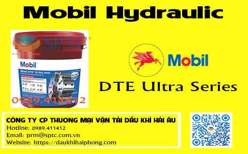 Mobil giới thiệu sản phẩm dầu thủy lực mới Mobil DTE Ultra