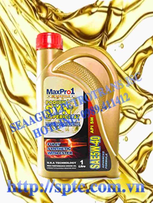 Dầu nhớt xe máy cao cấp gốc tổng hợp MaxPro1 Podium Superior 4T
