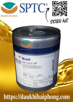 Dầu máy nén khí gốc tổng hợp Mobil Rarus 827