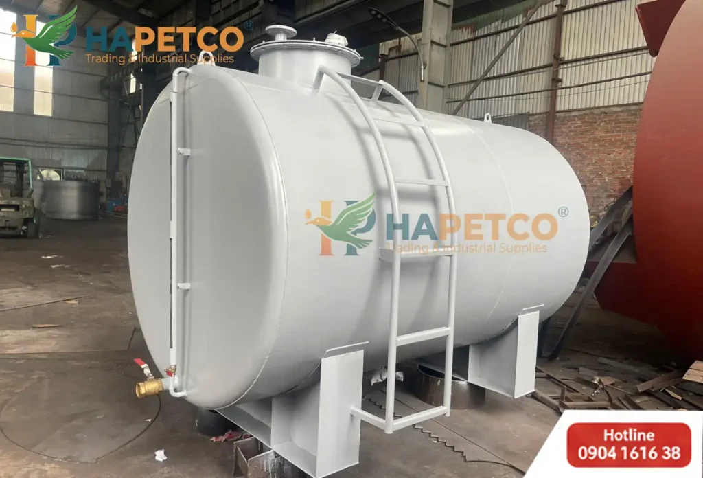 Bồn chứa xăng dầu có chân đế đặt nổi