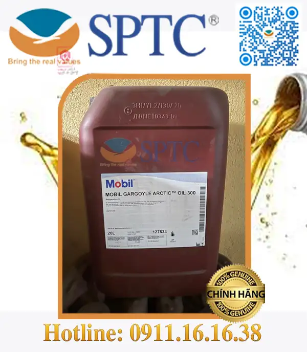 Hình ảnh: Dầu máy nén khí lạnh Mobil Gargoyle Arctic 300 ISO VG68 chính hãng giá sỉ tại Hải Phòng