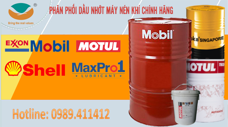 Dau nhot hai phong, Cac thuong hieu dau may nen khi tot nhat hien nay