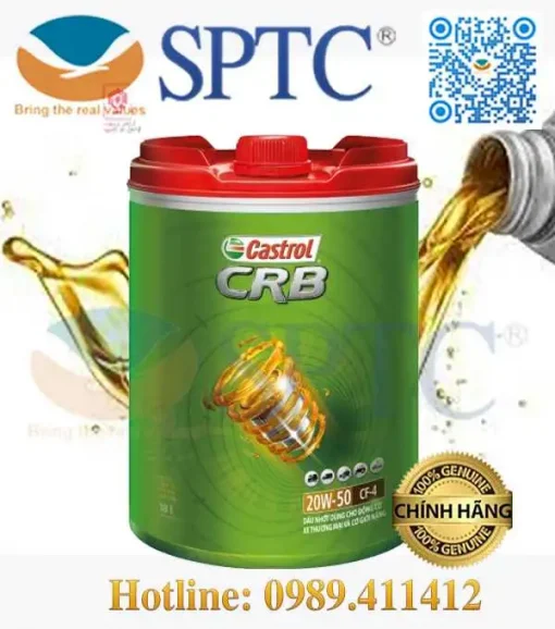 Hình ảnh: Dầu nhớt động cơ CASTROL CRB TURBO 20W-50