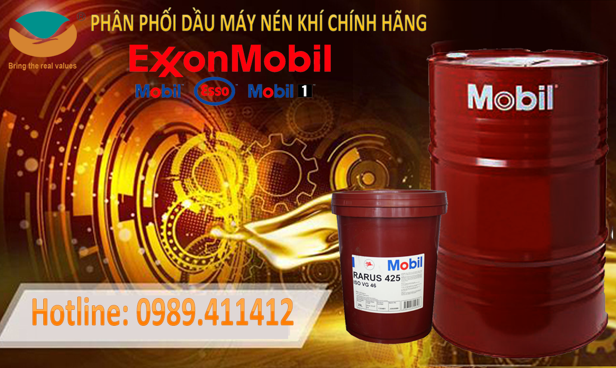 Dau nhot Motul, Dau may nen khi truc vit chinh hang Mobil Rarus 424-425-426-427