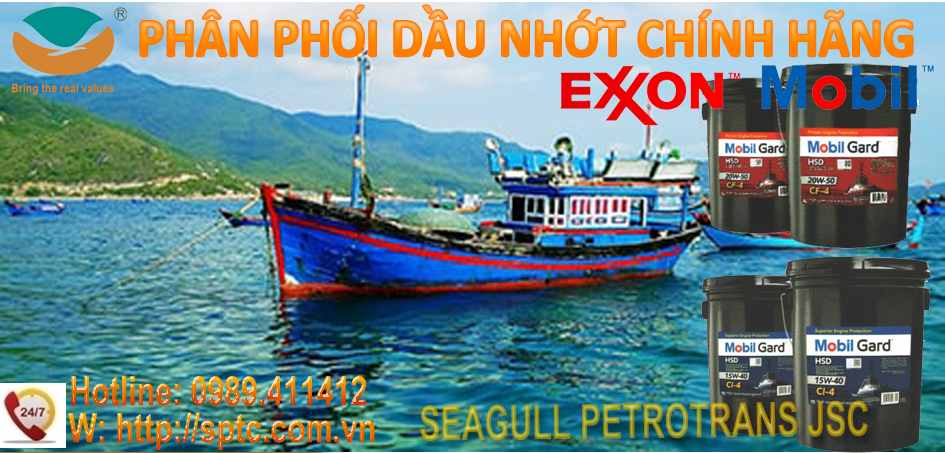 Dầu nhớt chuyên dụng dành cho tàu cá Mobilgard HSD Series