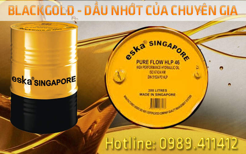 Dầu thủy lực gốc tổng hợp cao cấp Blackgold PURE FLOW HLP