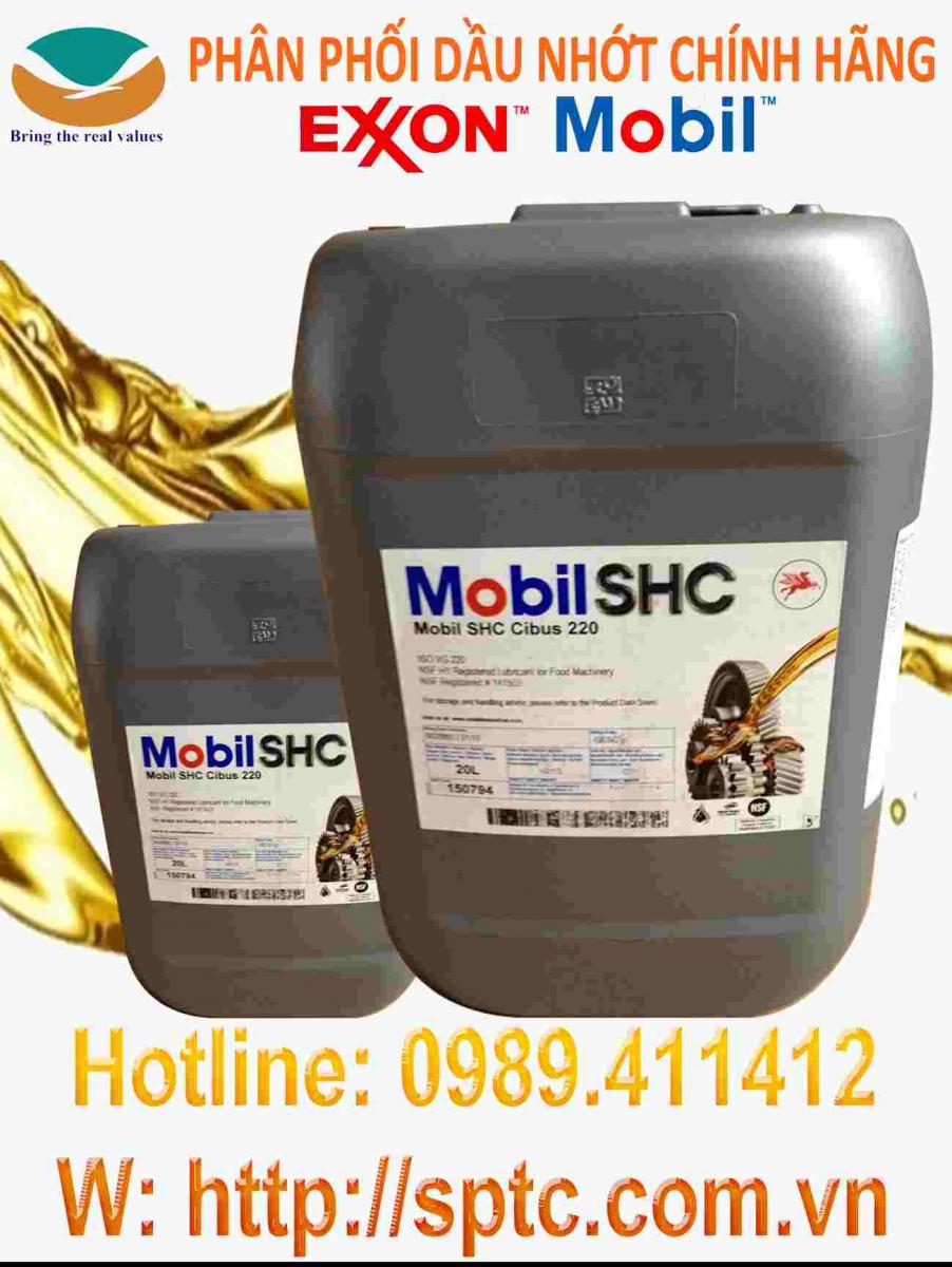 Hình ảnh: Dầu thuỷ lực cho ngành thực phẩm và đồ uống Mobil SHC Cibus 220