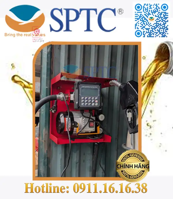 Hình ảnh: Bơm dầu Model ACTP 80/ 220V kèm đồng hồ lưu lượng điện tử ACFD60