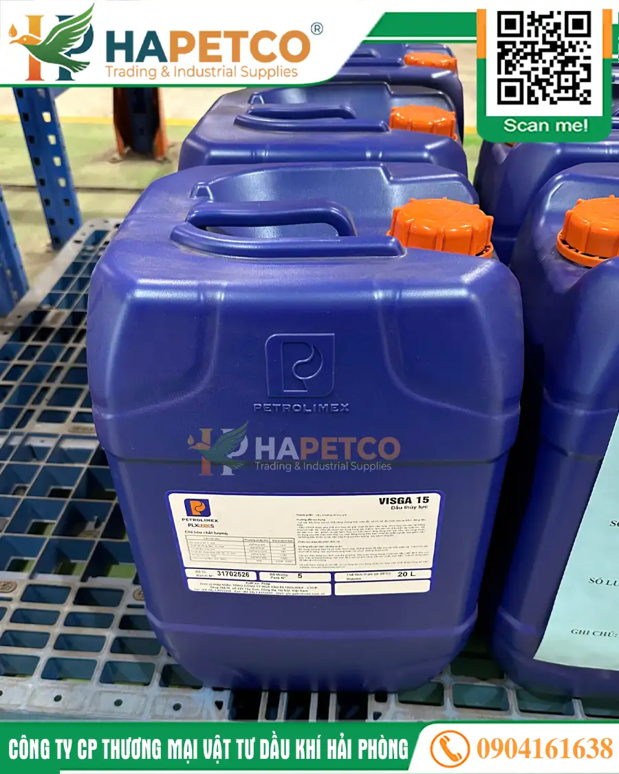 Hình ảnh: Dầu thủy lực Lubmarine VISGA 15