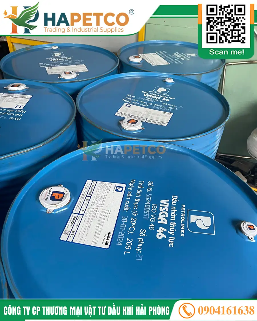 Hình ảnh: Dầu thủy lực Lubmarine VISGA 46